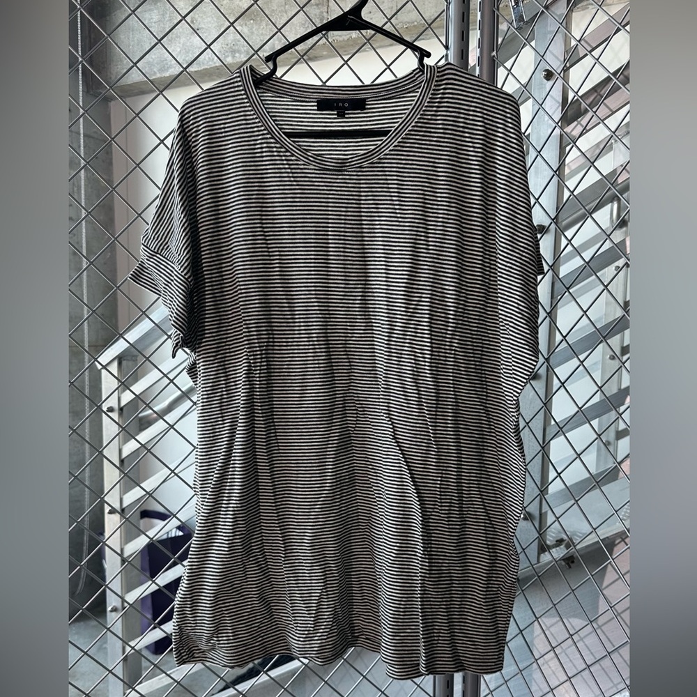IRO Oversized Striped Shirt